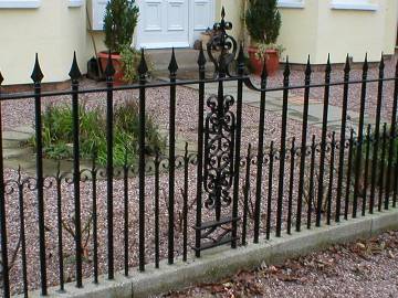 wrought iron railing